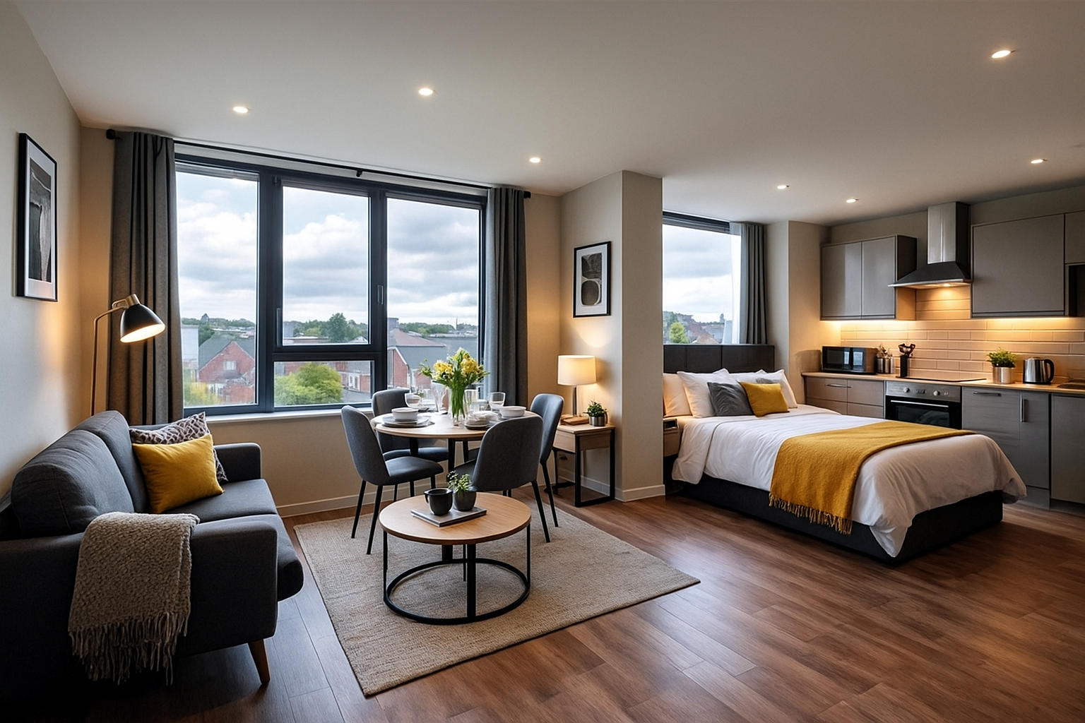 furnished apartment in stoke