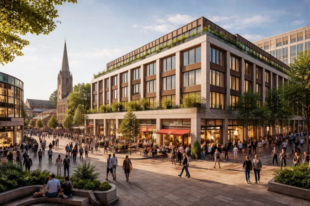 St David’s Shopping Centre in Swansea